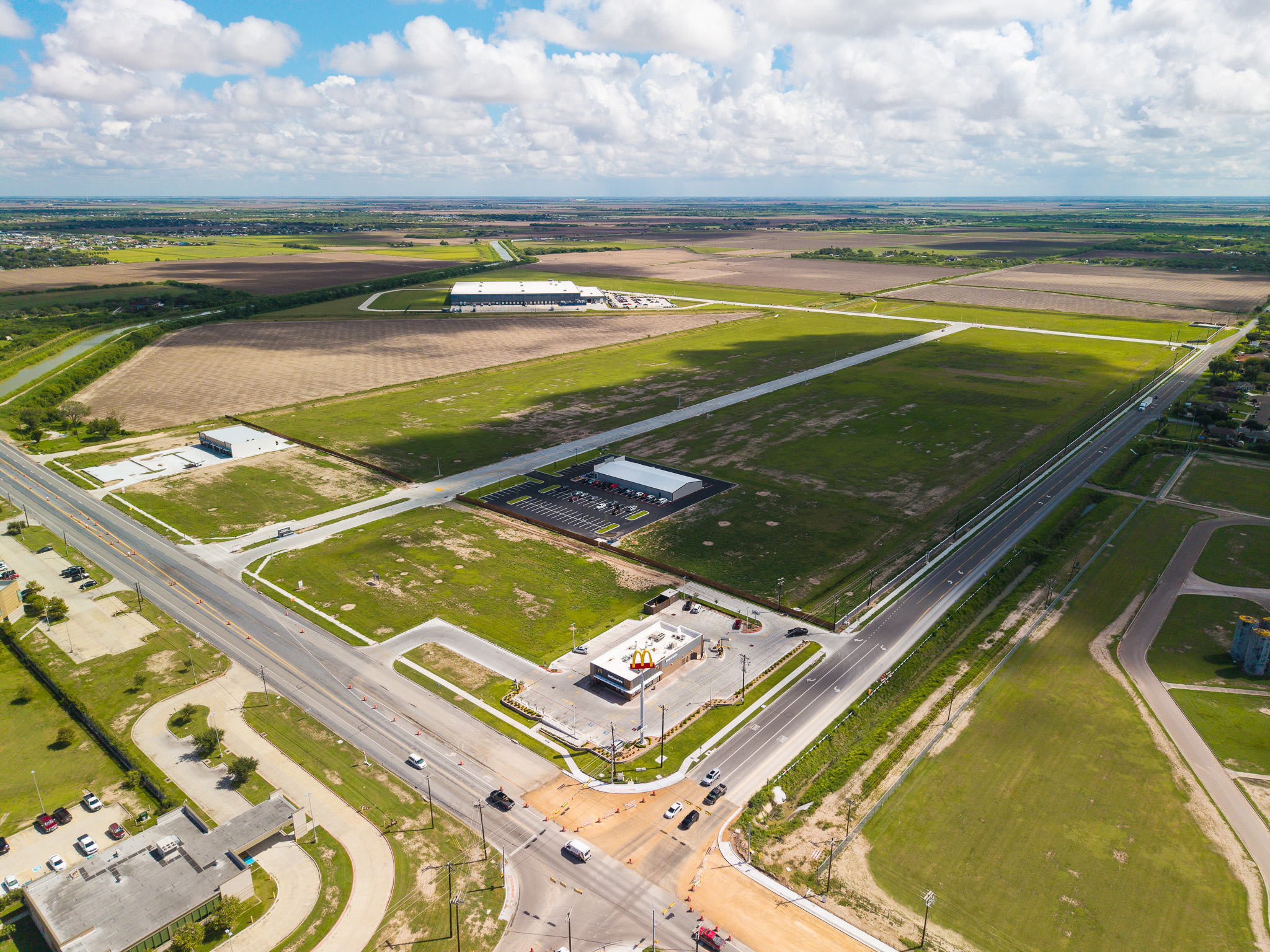 Aerial view of Mid Valley Industrial Park infrastructure
